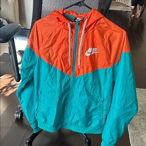 Nike Bright Orange and Teal Jacket NWT
Miami Dolphins Colors